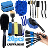 Comprehensive Car Cleaning Tool Set