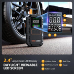 Portable Car Jump Starter with Tire Inflator