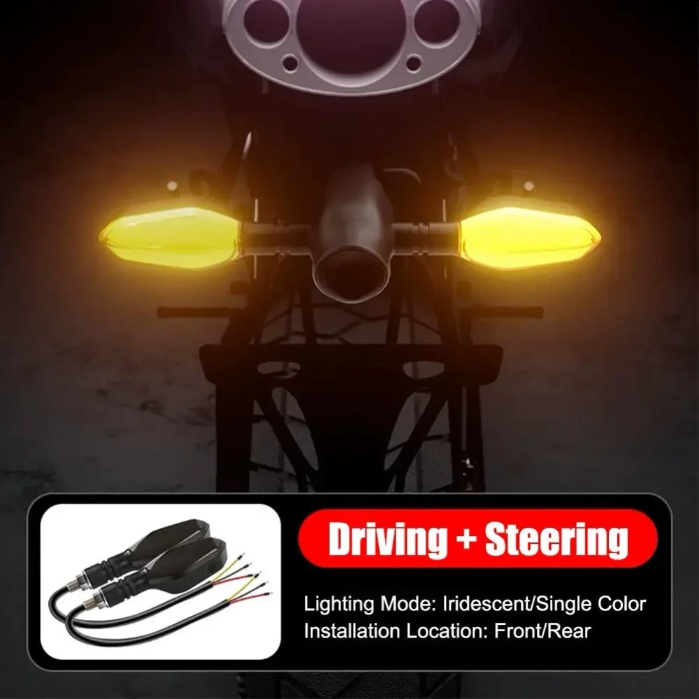 Universal Motorcycle Projection Turn Signal Lamp