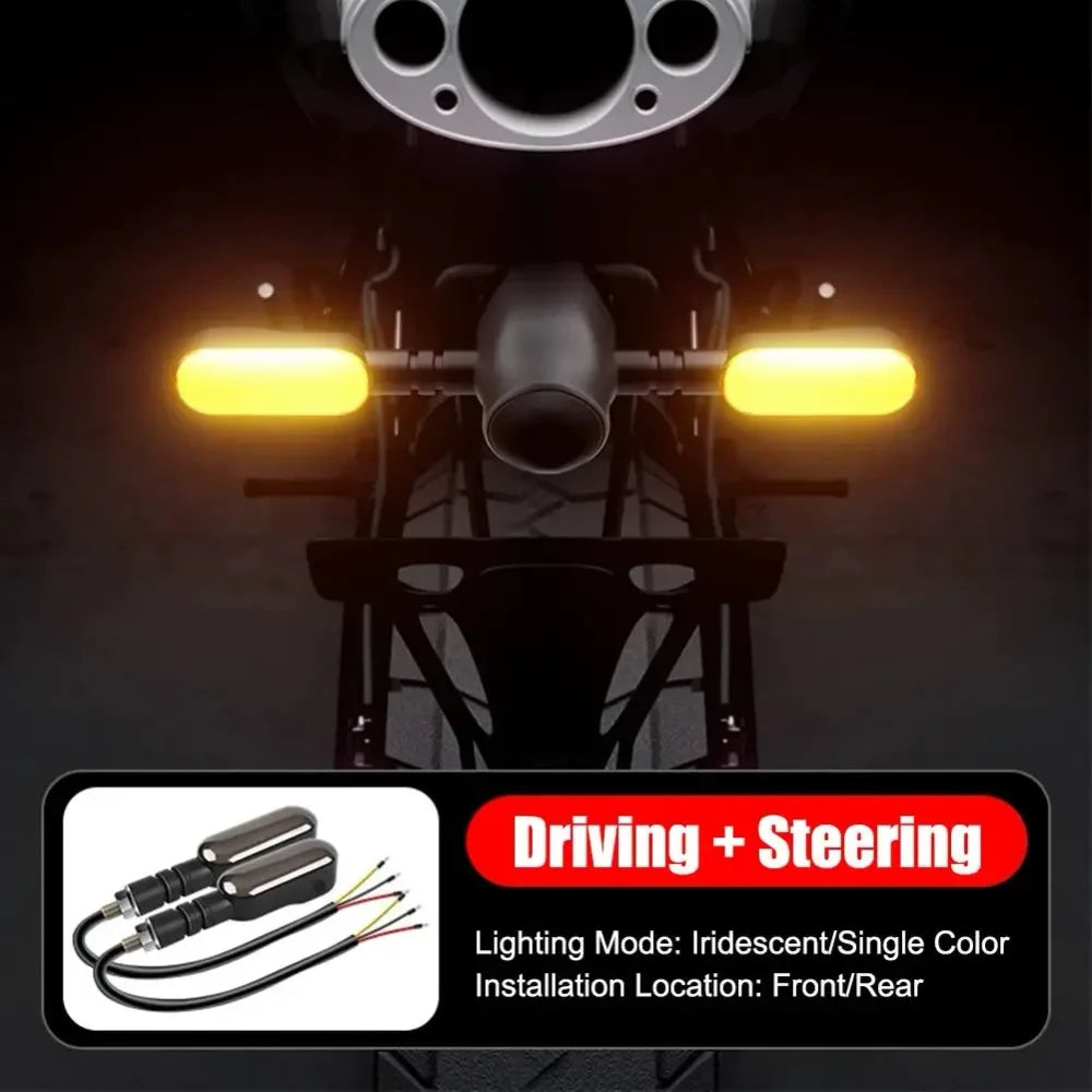 Universal Motorcycle Projection Turn Signal Lamp